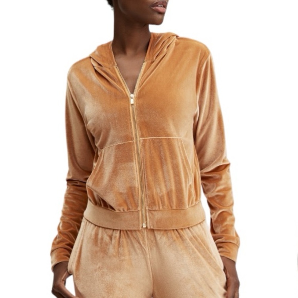 Fabletics Donna Velour Hoodie SZ M NWT